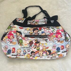 Tokidoki bag with baby figures